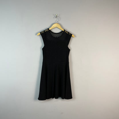 Vestido infantil preto Couture